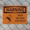 Signmission High Voltage 240 Volts With Symbol OSHA Warning Sign, Plastic, 14in W x 10in L, 2PK OS-2PACK-WS-P-1014-L-12175 - alternate 6